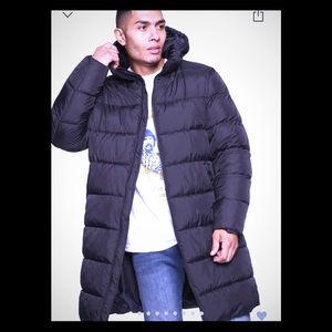 Long puffer jacket